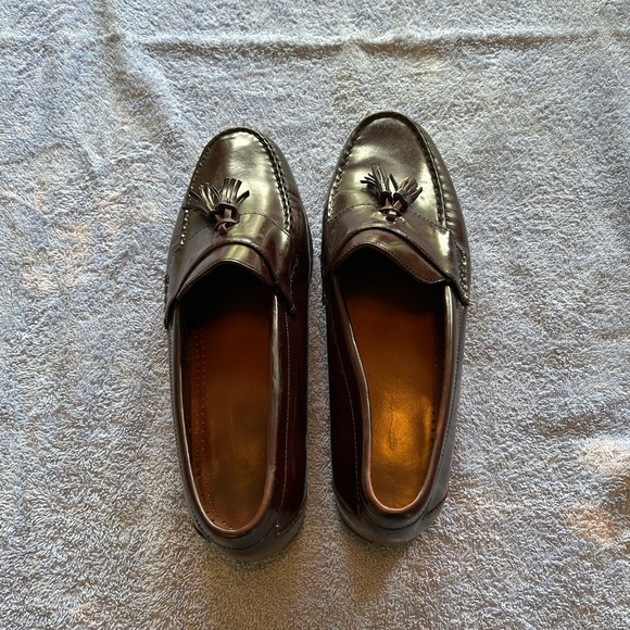Allen Edmonds brown tassel loafers size 12 medium width - Picture 3 of 5